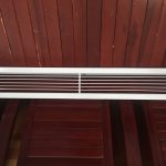 Cửa gió nhôm nan bầu dục KT 1000×150