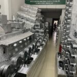 Sản xuất, cung cấp vật tư điều hòa âm trần ống gió