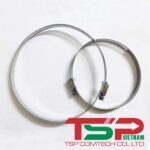 Đai siết ống gió mềm inox